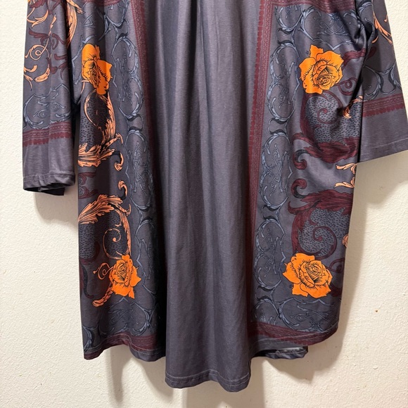 Reborn Top Women’s Plus Size 3XL Garden core Flowy Garden‎ Core Stretch Blouse - Picture 8 of 11